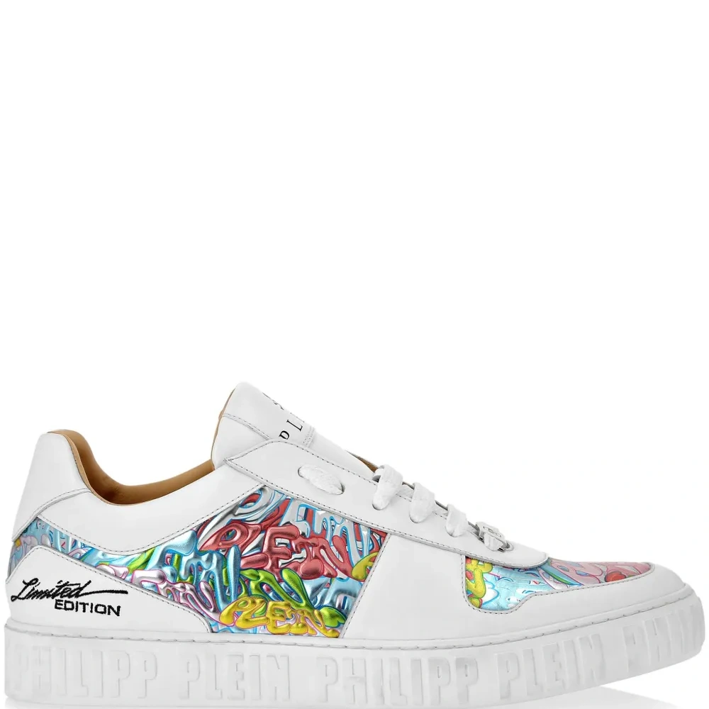 Кеды с принтом граффити