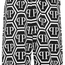 Спортивные шорты с кулиской и монограммой