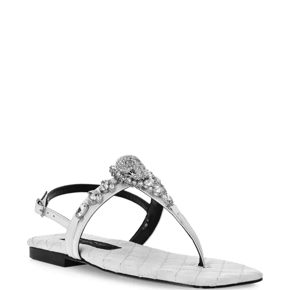 Сандалии с декором Skull