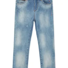 Джинсы с логотипом