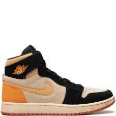Кроссовки Air Jordan 1 High Zoom Air CMFT 2 Muslin/Vivid Orange