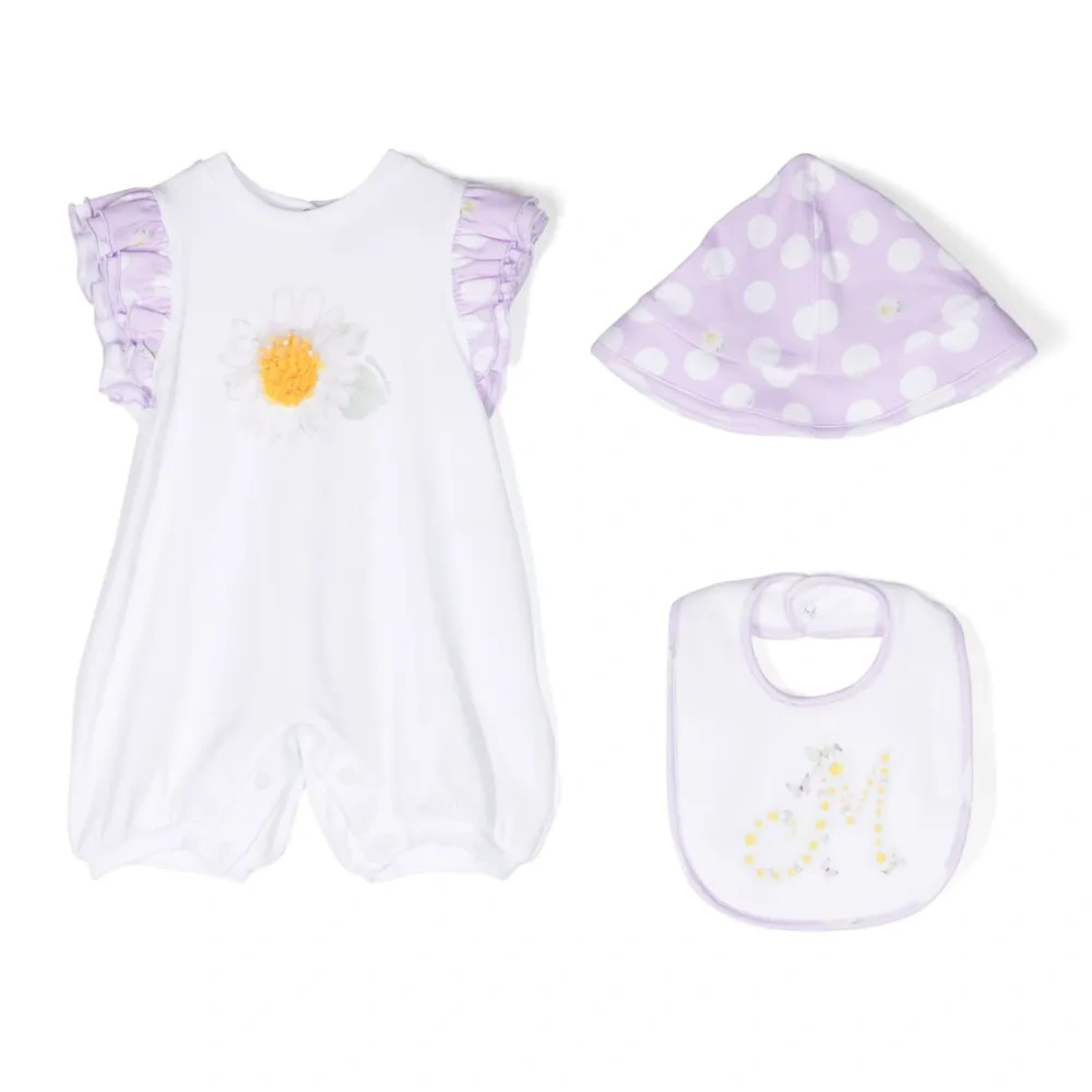 Комплект для новорожденного с цветочным принтом Комплект для новорожденного с цветочным принтом