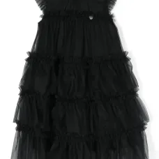 Платье с оборками