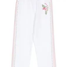 Спортивные брюки с цветочным принтом