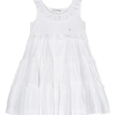 Платье с оборками