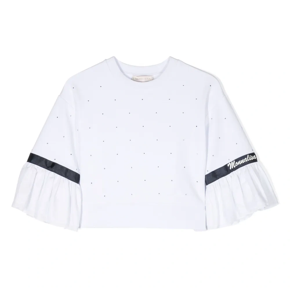 Худи с логотипом и стразами