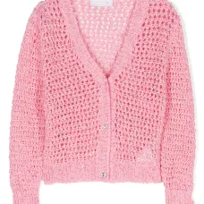 Кардиган с V-образным вырезом