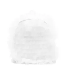 Рюкзак с оборками и вставками из тюля