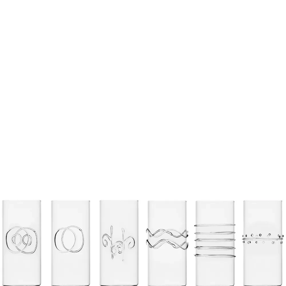 Набор Decò из шести высоких стаканов
