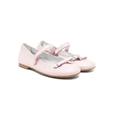 Балетки с бантом