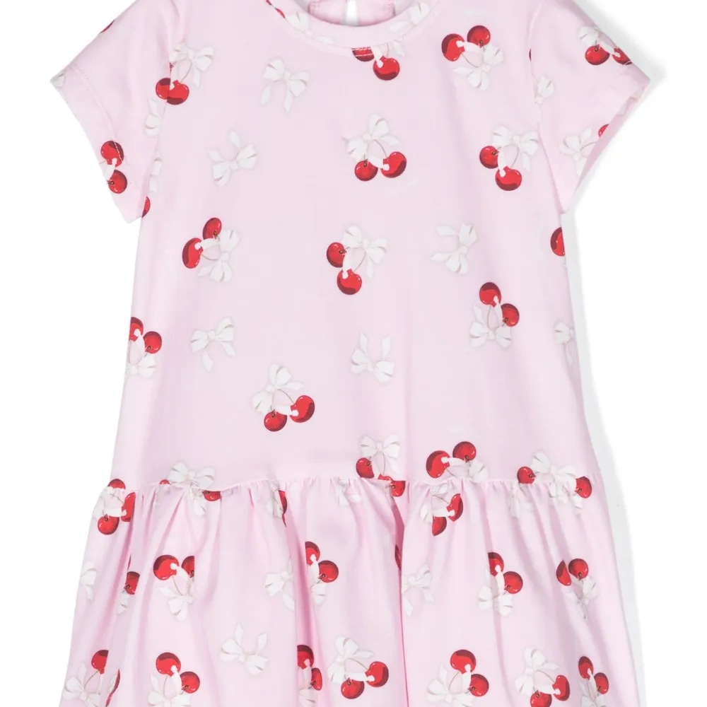 Платье с заниженной талией и принтом Платье с заниженной талией и принтом