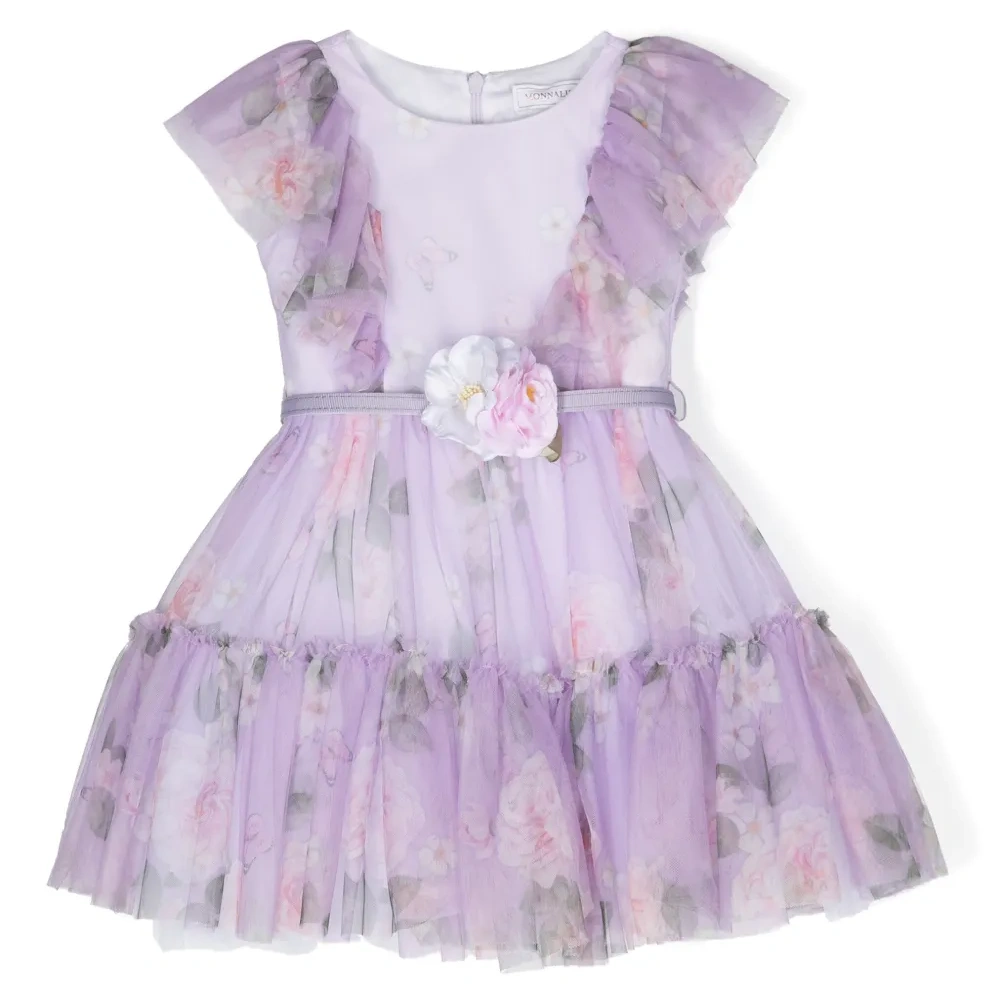 Платье с цветочным принтом