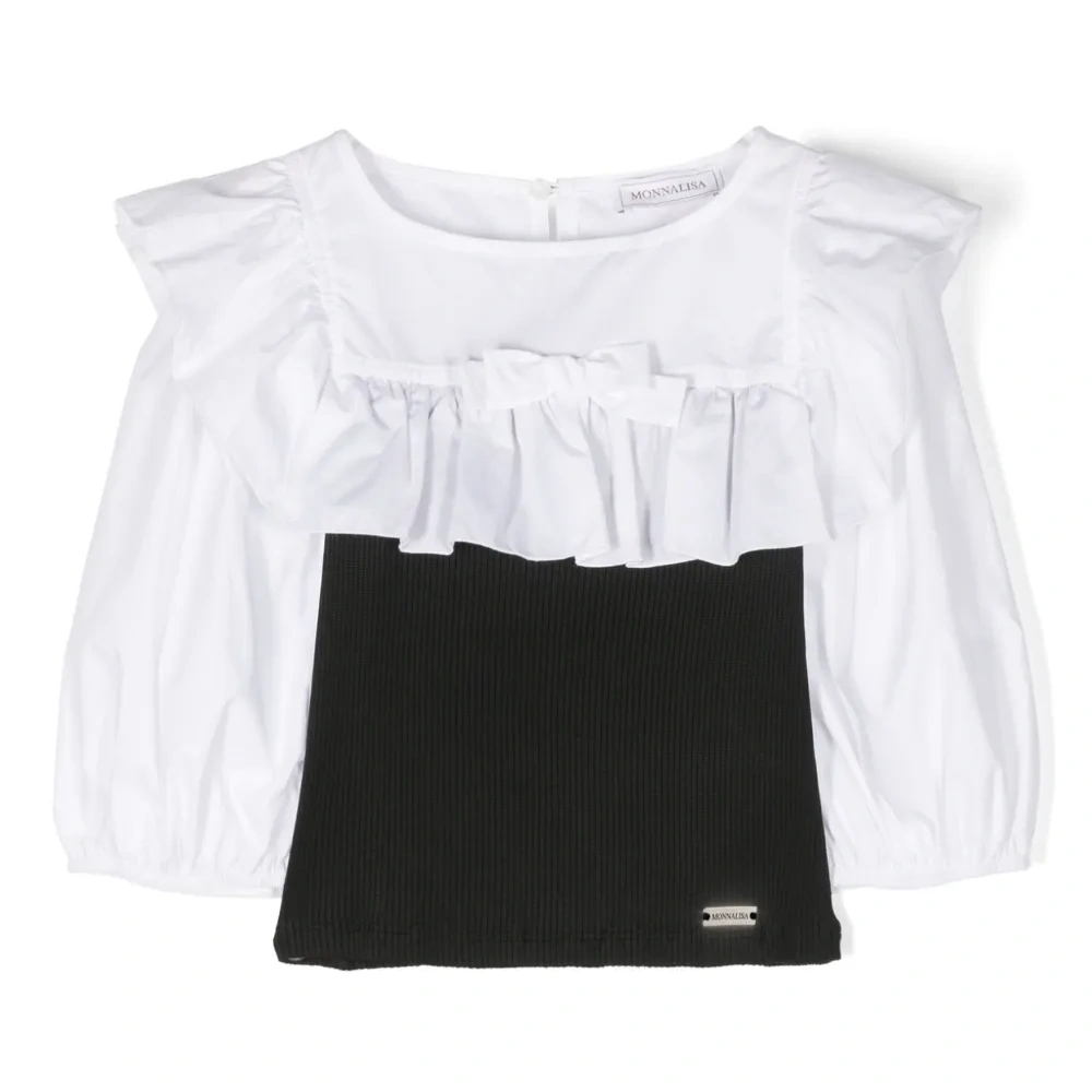 Блузка с оборками