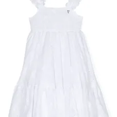 Платье с английской вышивкой