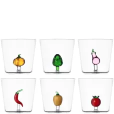 Набор Vegetables из шести стаканов Набор Vegetables из шести стаканов