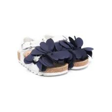 Сандалии с бантами и блестками Сандалии с бантами и блестками