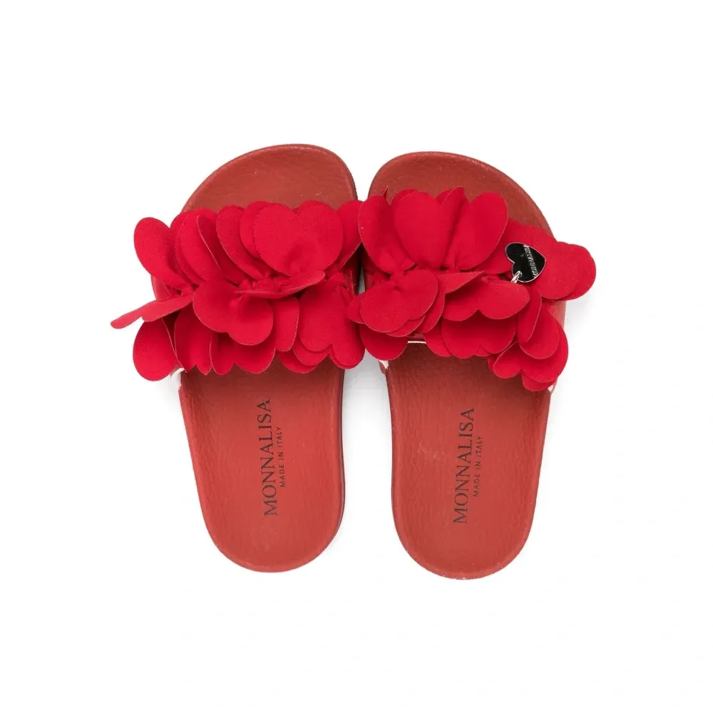 Шлепанцы с аппликацией