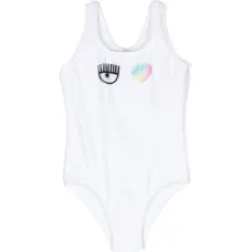 Купальник с открытой спиной и логотипом Eyelike