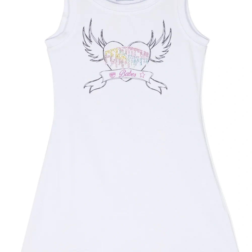 Платье с логотипом