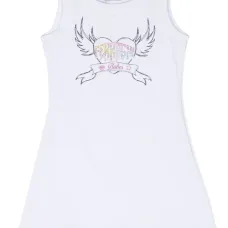 Платье с логотипом