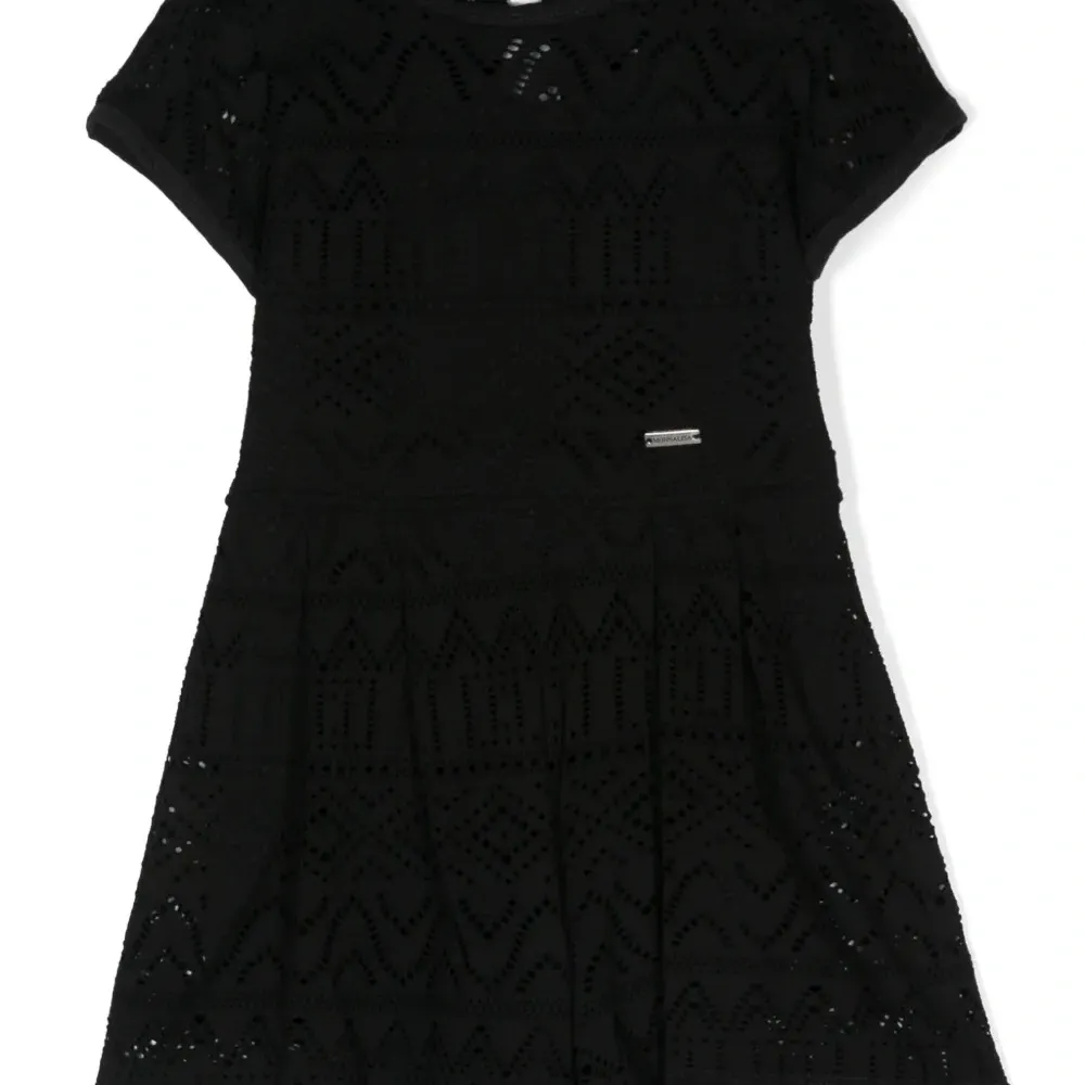 Кружевной комбинезон с короткими рукавами