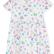 Платье с логотипом