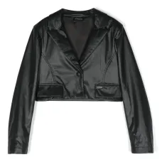 Укороченный однобортный блейзер