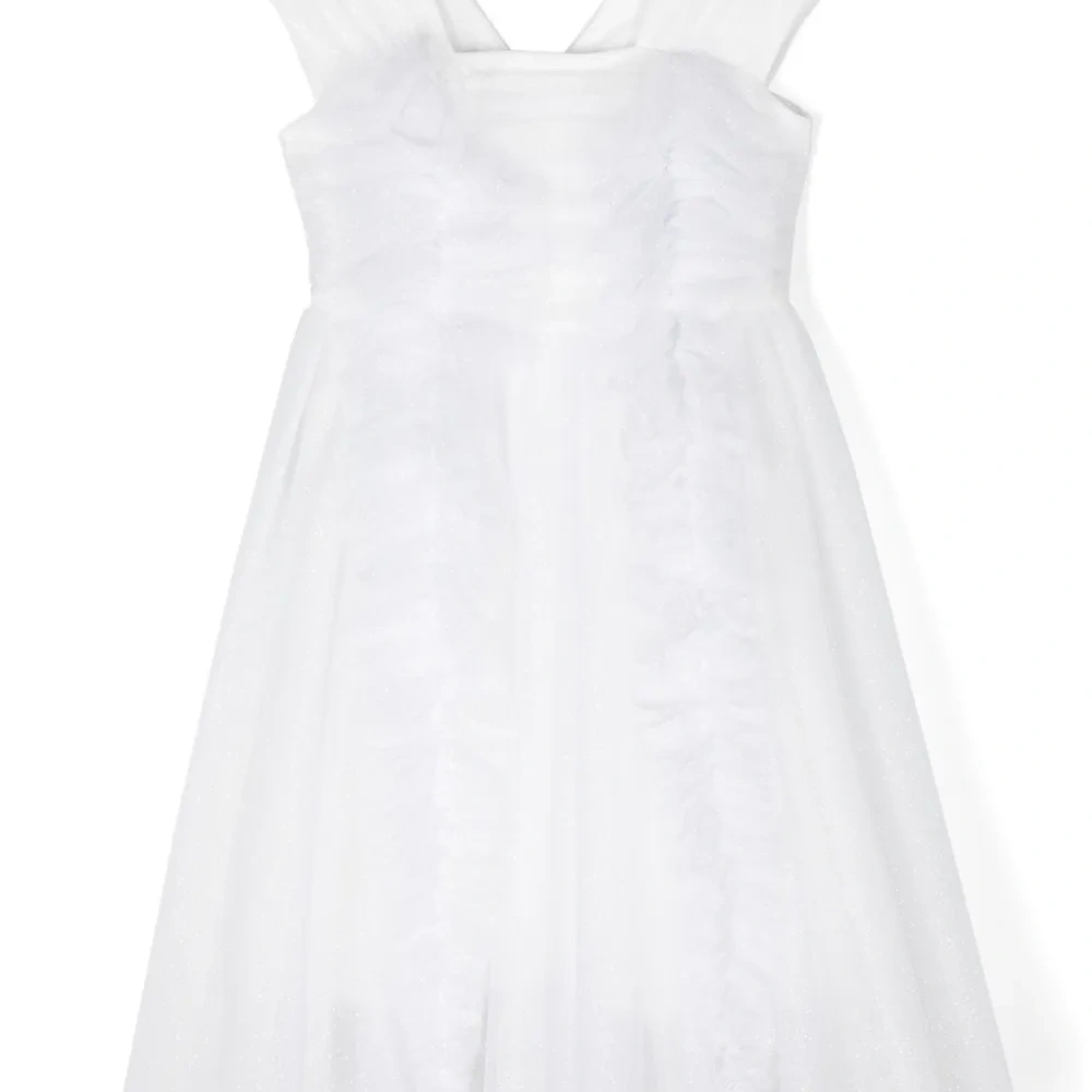 Платье из тюля с блестками