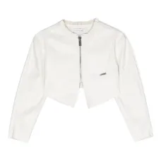 Куртка из искусственной кожи с логотипом