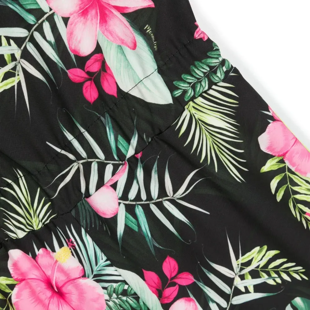 Комбинезон с цветочным принтом