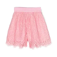 Кружевные шорты с пайетками