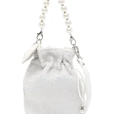 Сумка с кулиской и кристаллами