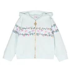 Спортивная куртка с цветочным принтом