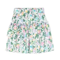 Ярусная мини-юбка Garden Party