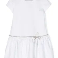 Расклешенное платье с бантом Расклешенное платье с бантом