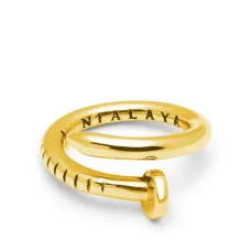 Кольцо Dorje с гравировкой