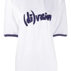 Футболка из органического хлопка с вышитым логотипом