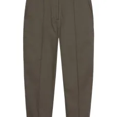 Укороченные зауженные брюки