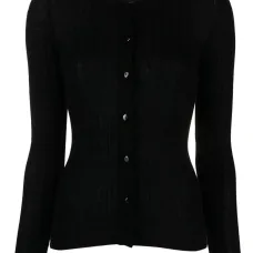 Кардиган в рубчик