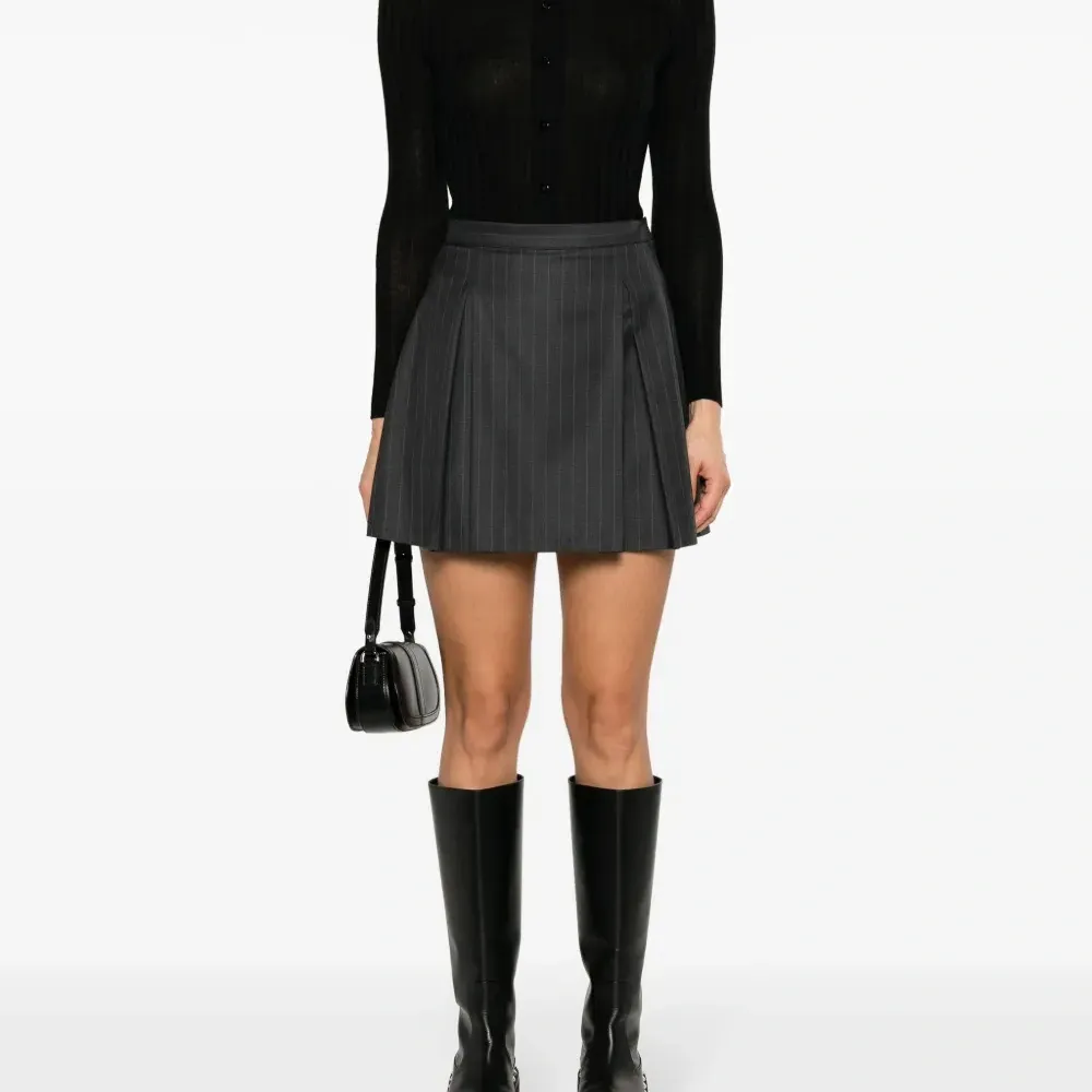 Кардиган в рубчик