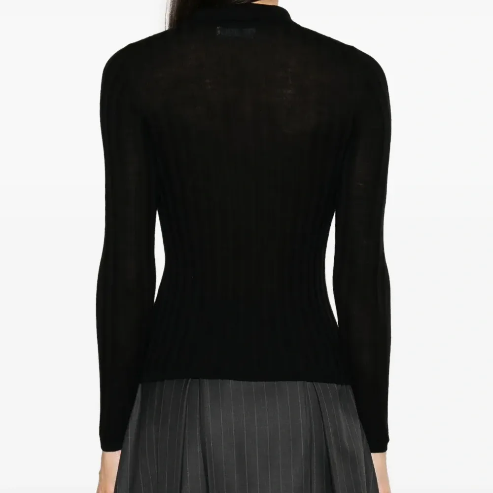 Кардиган в рубчик