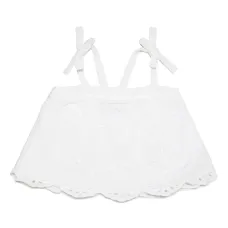 Топ с цветочным кружевом