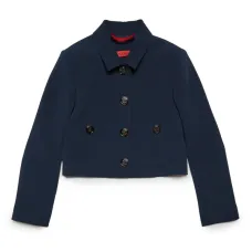 Куртка-рубашка с косым воротником