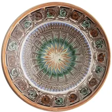 Керамическая тарелка Horezu (21 см) Керамическая тарелка Horezu (21 см)