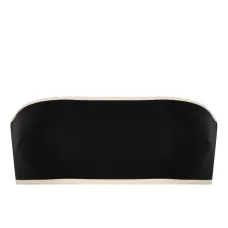 Топ бикини с контрастной отделкой