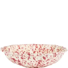 Глубокая сервировочная тарелка Speckled