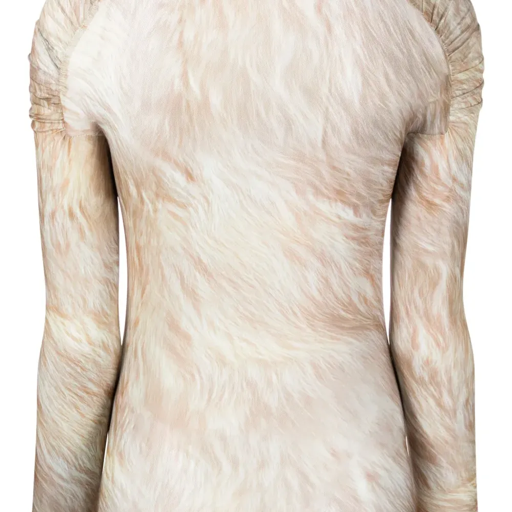 Сетчатый топ Arc с принтом