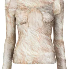 Сетчатый топ Arc с принтом Сетчатый топ Arc с принтом