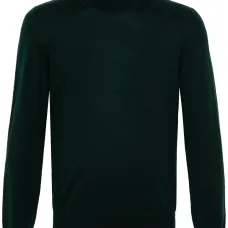 Джемпер из вирджинской шерсти с высоким воротником