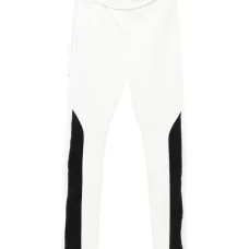 Брюки с контрастными вставками